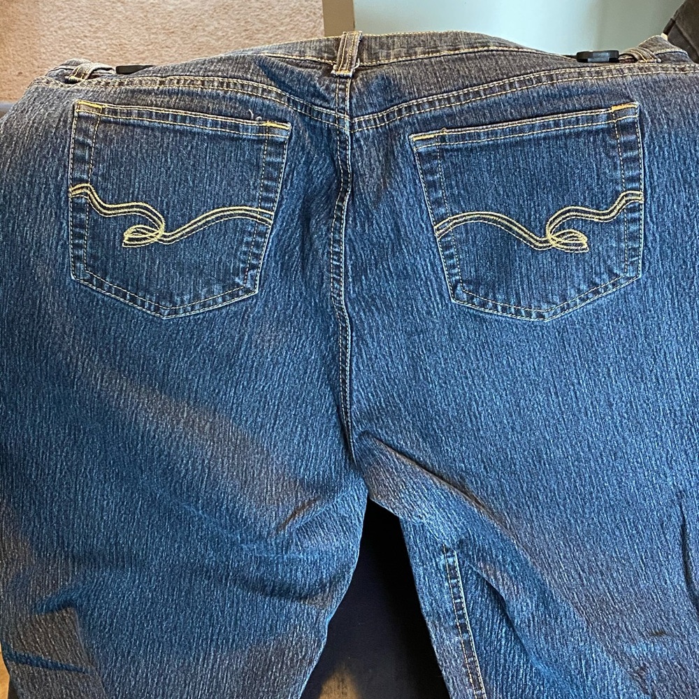 Relativity Mid Rise Size 18 Bootcut Jeans - Picture 3 of 5